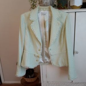 A beautiful NEW light green jacket